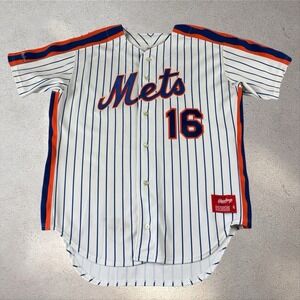 Vintage 1980s New York Mets Rawlings Jersey MLB Size 46 Dwight 'Doc' Gooden #16
